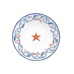 Easy Life Assiette creuse CÔTE DE MER> Services De Table En Porcelaine|Côte De Mer