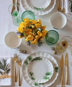 Easy Life Assiette de Ø 19 cm EXOTIQUE> Ethnique|Services De Table En Porcelaine​