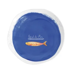 Easy Life Assiette àdessert BORD DE MER – VersBLU> Maritime|Services De Table En Porcelaine