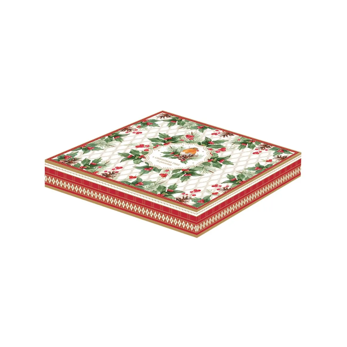 Easy Life Assiette en forme d’arbre CHRISTMAS BERRIES> Noël|Services De Table En Porcelaine