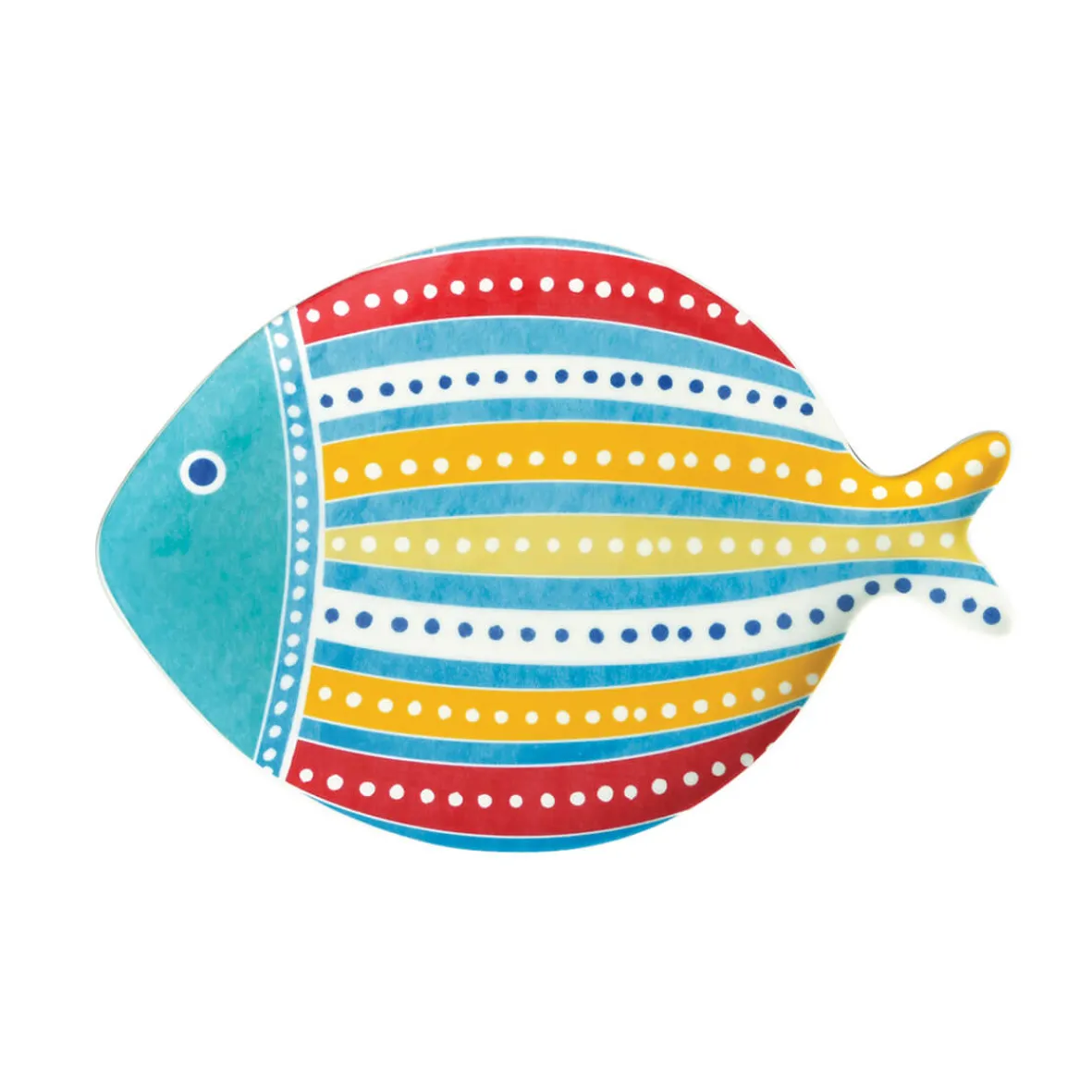 Easy Life Assiette en porcelaine de 27×19 cm SEA FRIENDS – versColor 2> Services De Table En Porcelaine|Sea Friends
