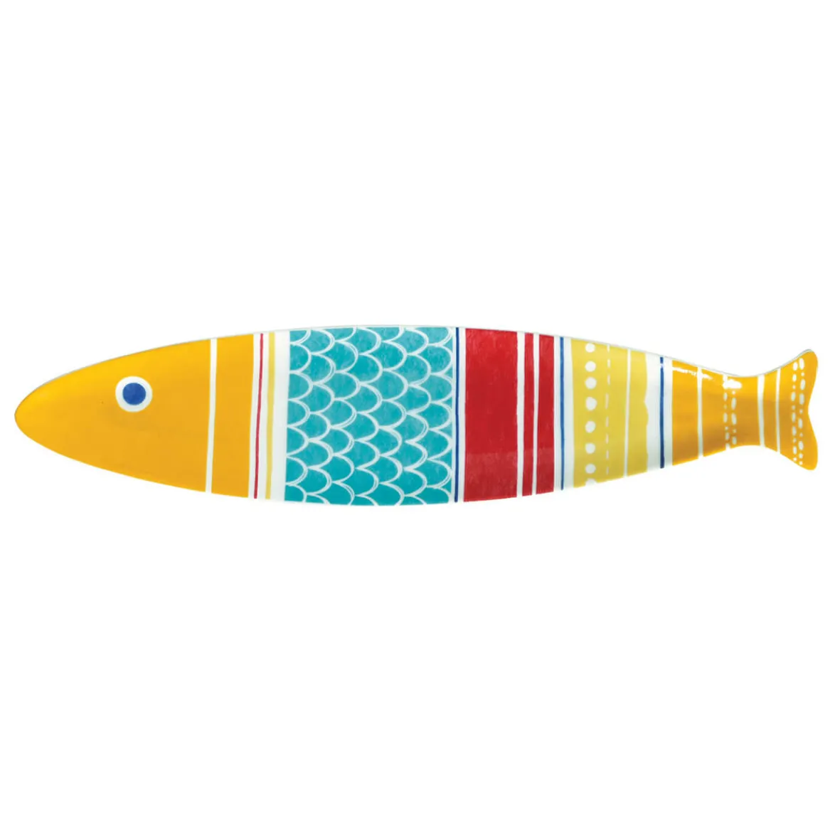 Easy Life Assiette en porcelaine de 30x7cm SEA FRIENDS – versColor 4> Services De Table En Porcelaine|Sea Friends