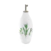 Easy Life Bouteille à huile/vinaigre en porcelaine, 300 ml HERBARIUM> Quotidienne|Cuisine