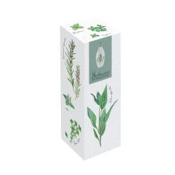 Easy Life Bouteille à huile/vinaigre en porcelaine, 300 ml HERBARIUM> Quotidienne|Cuisine