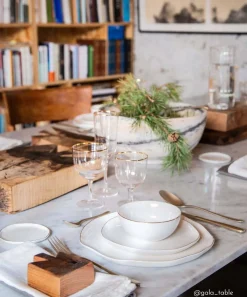 Easy Life Coffret de 4 bols en porcelaine Ø15 cm WHITE> Moderne|Services De Table En Porcelaine​