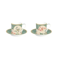 Easy Life Coffret 2 Tasses à café ORIENTAL DREAMS> Ethnique|Petit Dejeuner