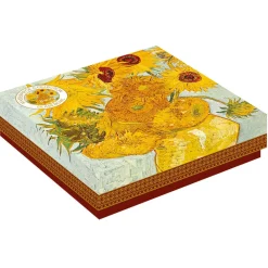 Easy Life Coupelle en verre de qualité supérieure 13×13 cm Vase With Twelve SunFLOWERS> Masterpiece|Services De Table En Porcelaine​