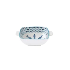 Easy Life Ensemble de 4 bols avec poignées SEA SHORE> Maritime|Services De Table En Porcelaine​