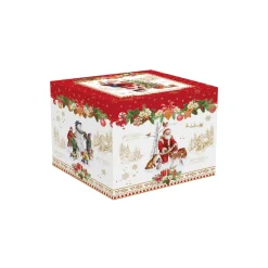Easy Life Ensemble de 4 bols CHRISTMAS MEMORIES> Noël|Services De Table En Porcelaine​