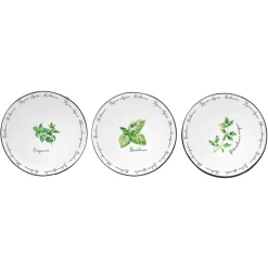 Easy Life Ensemble de 3 bols en porcelaine Ø 10 cm HERBARIUM> Quotidienne|Services De Table En Porcelaine​