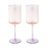 Easy Life Ensemble de 2 calices RAINBOW> Services De Table En Porcelaine​|Rainbow