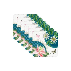 Easy Life Ensemble de 6dessous de verre Voyage TROPICAL> Nature|Services De Table En Porcelaine