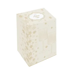 Easy Life Ensemble de 2 gobelets à vin avec fil d’or FESTIVE> Services De Table En Porcelaine​|Festive