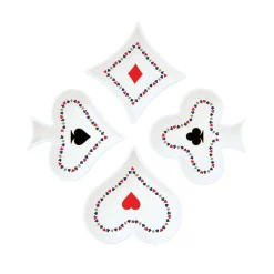 Easy Life Ensemble de 4 petits bols Ø 10,5 cm CASINO’ ROYALE> Coffret Cadeau|Services De Table En Porcelaine