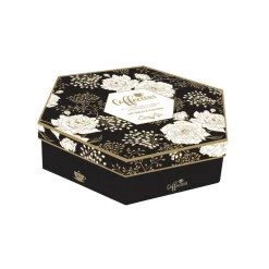 Easy Life Ensemble de 6 petits verres à café avec soucoupes en bambouART DECO & FLOWERS> Coffret Cadeau|Petit Dejeuner