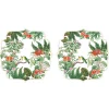 Easy Life Ensemble de 2 sets de table EXOTICA> Services De Table En Porcelaine​|Exotica