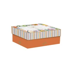 Easy Life Ensemble de 2 tasses avec soucoupe TUTTI FRUTTI> Coffret Cadeau|Petit Dejeuner