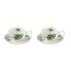 Easy Life Ensemble de 2 tasses à café avec soucoupe, 100 ml EXOTIQUE> Ethnique|Petit Dejeuner