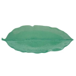 Easy Life Feuille en porcelaine 47×19 cm LEAVES LIGHT GREEN> Moderne|Services De Table En Porcelaine
