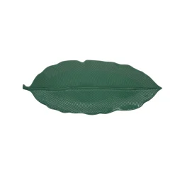 Easy Life Feuille en porcelaine 39×16 cmTROPICAL LEAVES GREEN> Moderne|Services De Table En Porcelaine