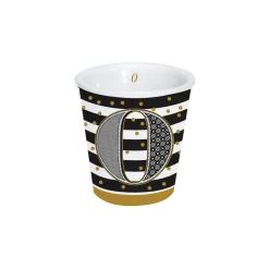 Easy Life Gobelet à café en porcelaine 100 ml dans une boîte A LETTER FOR YOU «O»> Tasse En Cadeau|Petit Dejeuner
