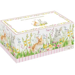Easy Life Lot de 2 béchers en verre de 500 ml dans une boîte de couleur HAPPY EASTER> Services De Table En Porcelaine​|Happy Easter