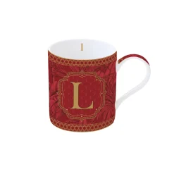 Easy Life Mug MONOGRAM L> Tasse En Cadeau|Petit Dejeuner