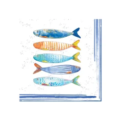 Easy Life Paquet de 20 serviettes BORD DE MER> Maritime|Services De Table En Porcelaine