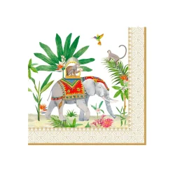 Easy Life Paquet de 20 serviettes MARAJAH> Ethnique|Services De Table En Porcelaine​