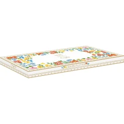 Easy Life Plat de service BOHO FLOWERS> Services De Table En Porcelaine​