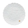 Easy Life Plat à gâteau HOLLY & BERRIES WHITE> Noël|Services De Table En Porcelaine​