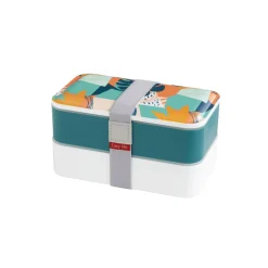 Easy Life Porte-repas avec 2 compartiment ABSTRACT2> Lunch Box