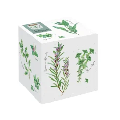 Easy Life Pot à couverts en porcelaine Ø14 cm, hauteur 13,5 cm HERBARIUM> Quotidienne|Cuisine