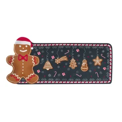 Easy Life Service de plateau forme GINGERBREAD> Noël|Services De Table En Porcelaine