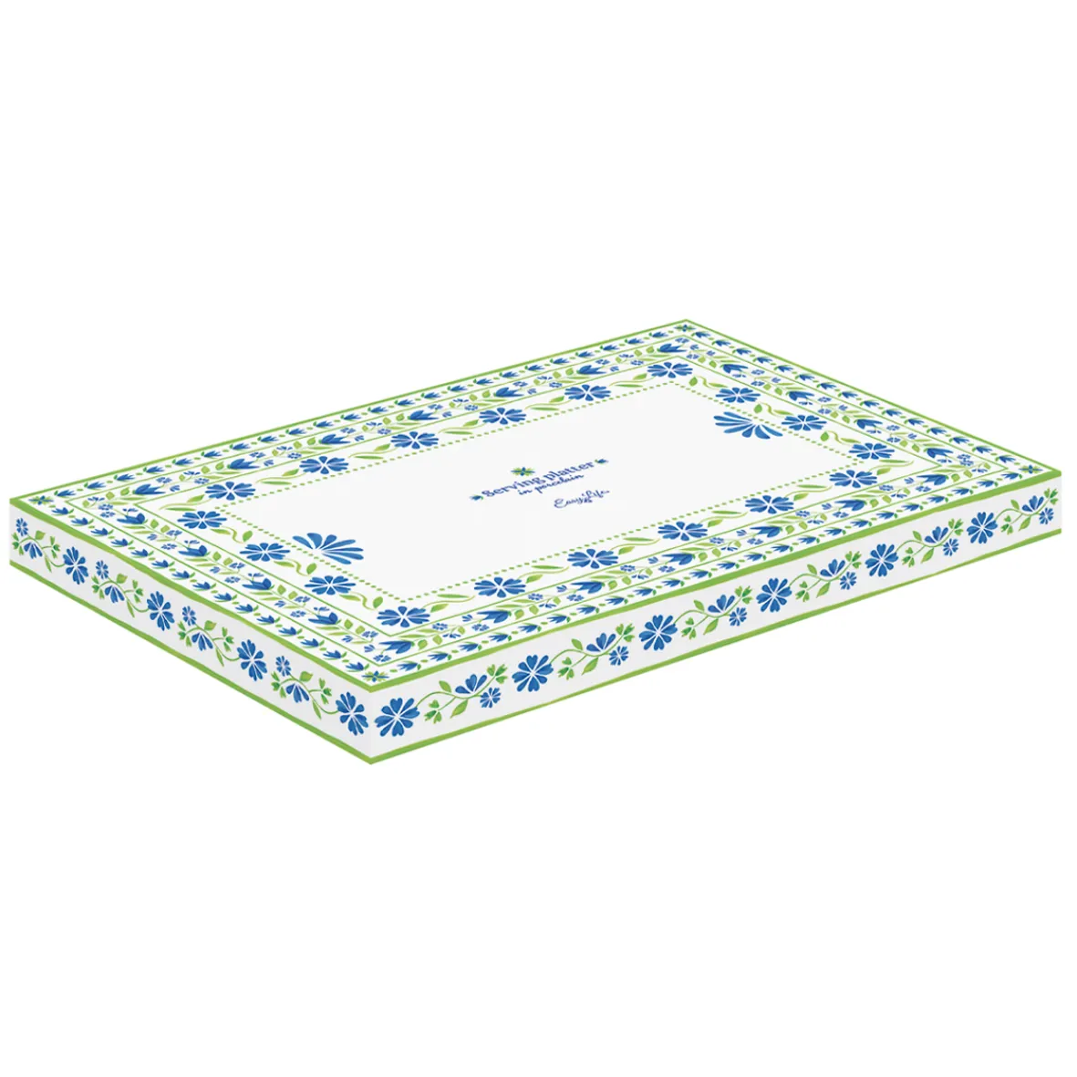 Easy Life Service de plateau 35 x 23,5 cm FLOWERS GARDEN> Services De Table En Porcelaine|Flowers Garden