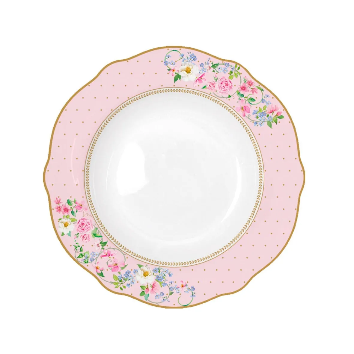 Easy Life Set de vaisselle 18 pcs GARDEN JOY -Vers. B> Romantique|Services De Table En Porcelaine