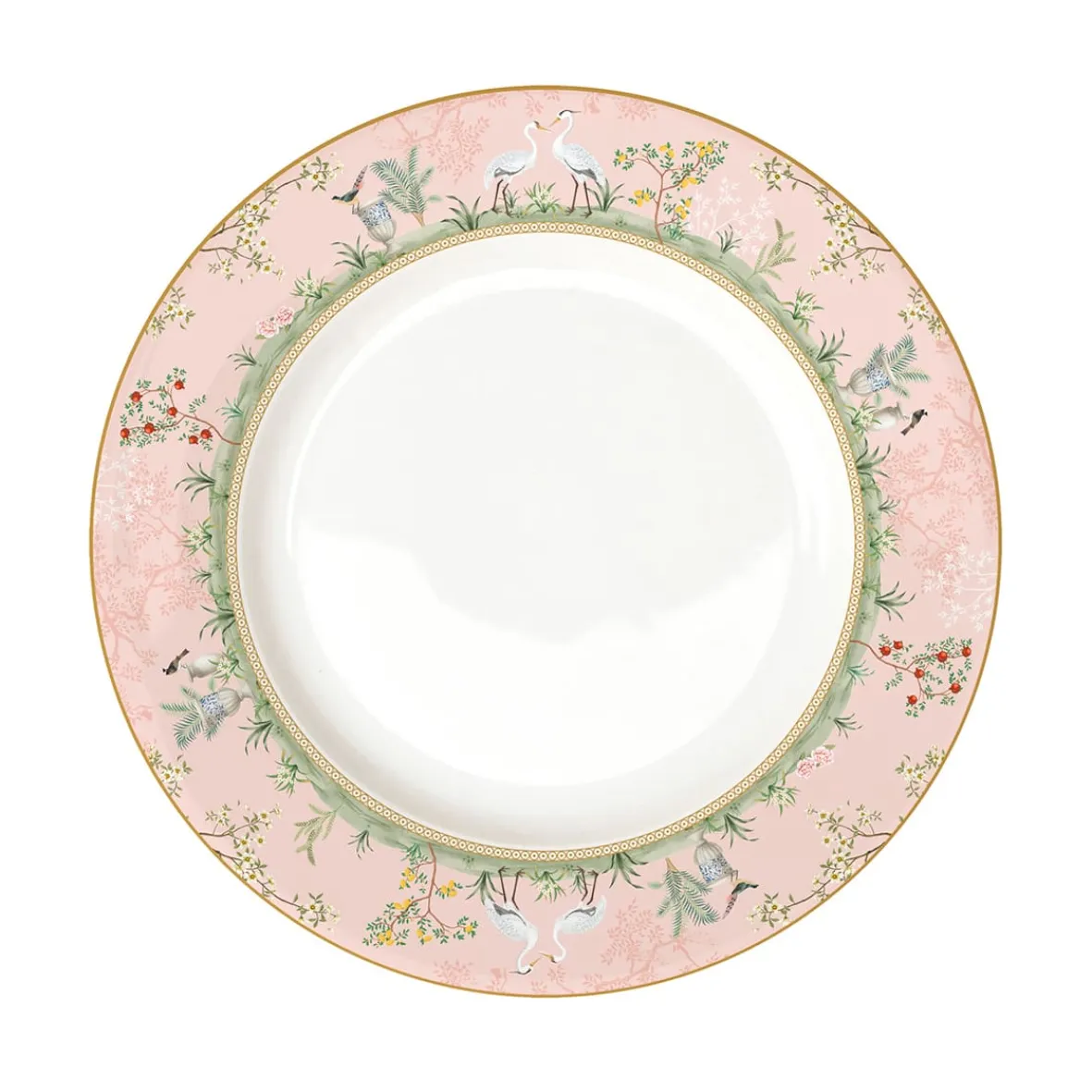 Easy Life Set de vaisselle 18 pcs JARDIN DE REVES> Nature|Services De Table En Porcelaine