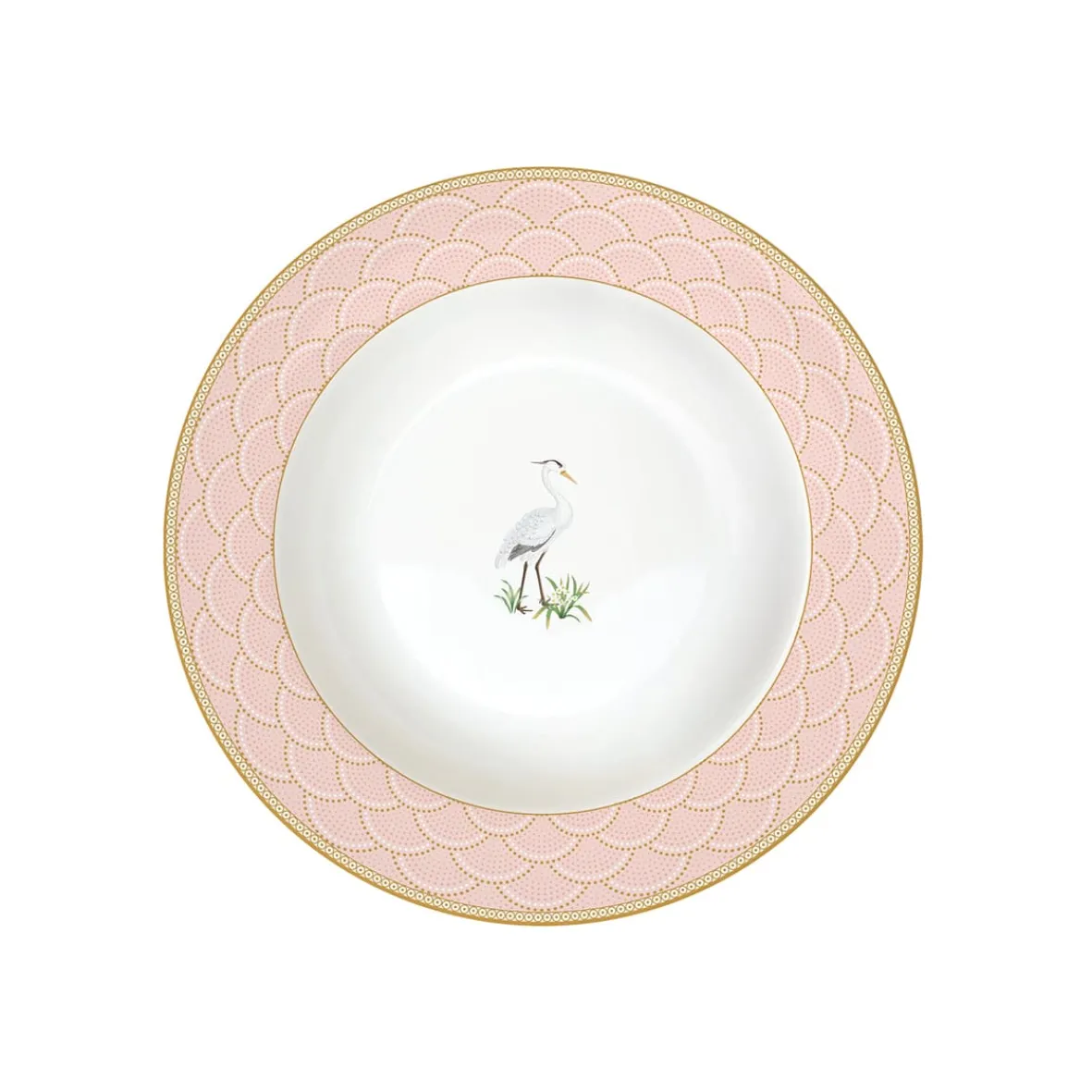 Easy Life Set de vaisselle 18 pcs JARDIN DE REVES> Nature|Services De Table En Porcelaine
