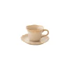 Easy Life Tasse à café beige FLEURI> Romantique|Petit Dejeuner