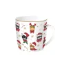 Easy Life Tasse dans une boîte en fer-blanc CHRISTMAS FRIENDS Cats> Noël|Petit Dejeuner