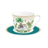 Easy Life Tasse à petit-déjeuner avec soucoupe MARAJAH> Ethnique|Petit Dejeuner