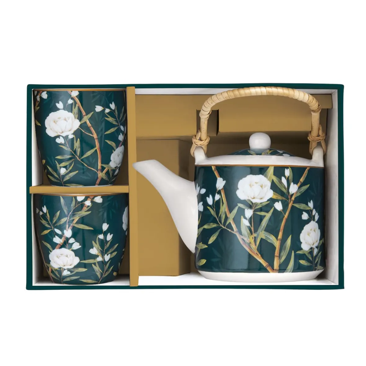 Easy Life Théière avec infuseur et 2 tasses ROYAL PEONIES> Petit Dejeuner|Royal Peonies