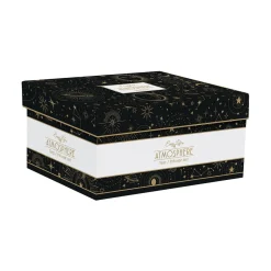 Easy Life Théière de 600 ml avec 2 tasses en porcelaine, dans une boîte cadeau CELESTIAL> Coffret Cadeau|Petit Dejeuner