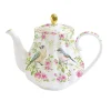 Easy Life Théière en porcelaine de 800 ml SPRING TIME> Romantique|Petit Dejeuner